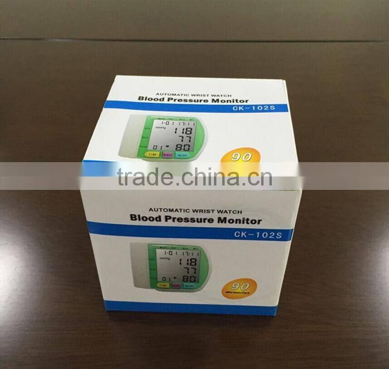 2017 Digital Wrist Blood Pressure Monitor Arm Meter Pulse Heart Beat Meter LCD Automatic sphygmomanometer