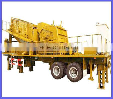 PE series mobile impact crusher station with ISO for sale
