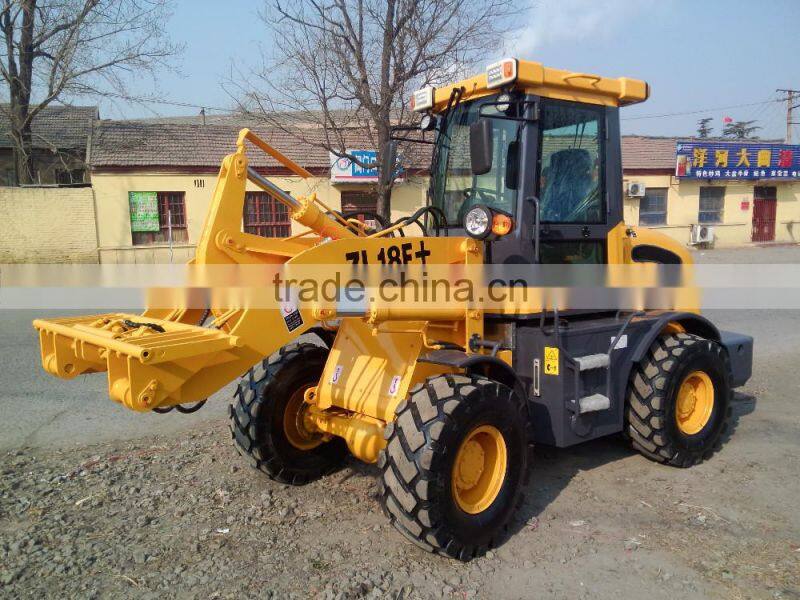 China Wheel Loader/Electric Control transmission 1.8t Compact Wheel Loader/electrical