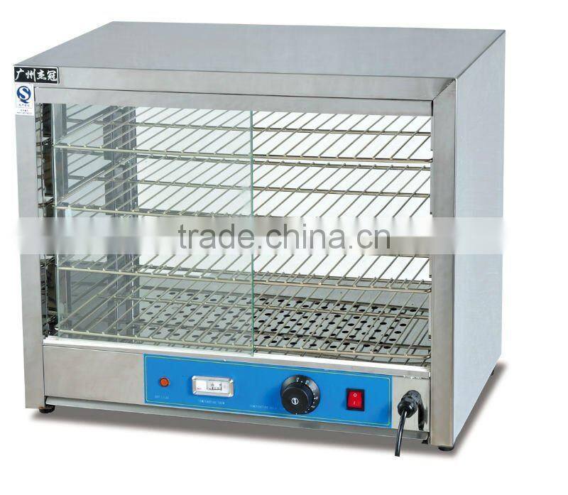 Alibaba counter top hot food warmer showcase(DH-580)