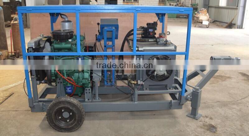 GEC brand double cylinders diesel hydraulic power unit for engineering machinery