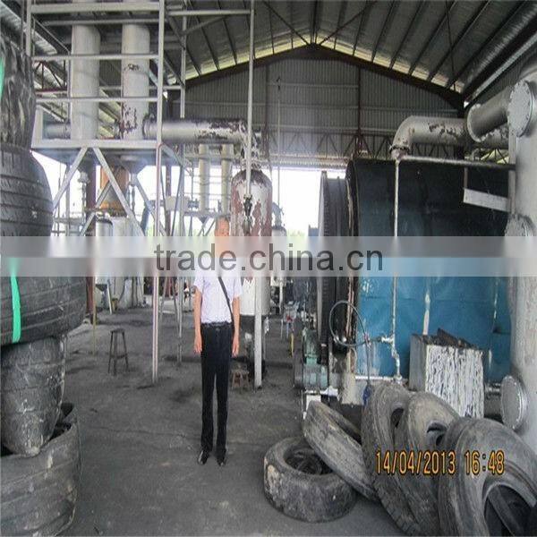 low investment batch type tyre oil pyrolysis plant 2800-6600