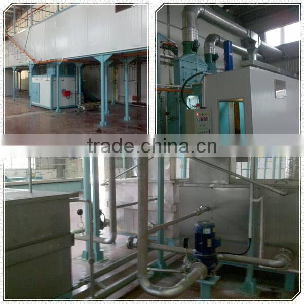 low power consumption used powder coating plant