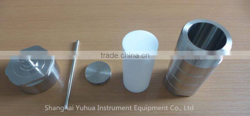 Small Reactor Stainless Steel Teflon Vessel