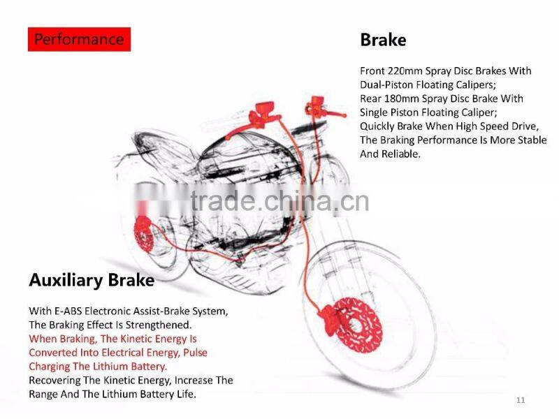 1200W electric motorcycle for sale