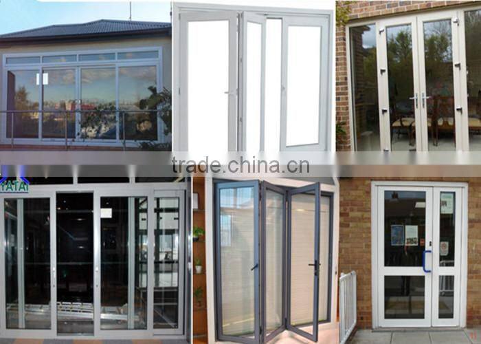 Sound/heating insulating hollow glass aluminium door
