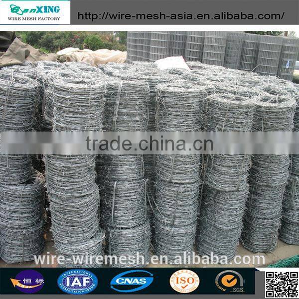 anping export 2 strand barbed wire hot dipped galvanized barb wire