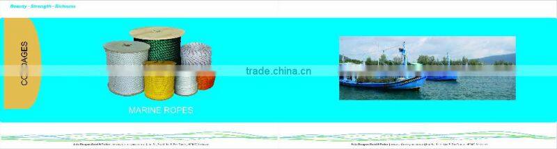 Rope for pulling cable from conduit