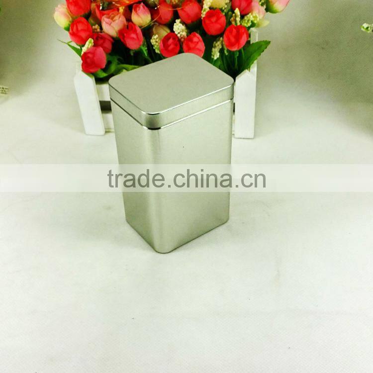 No printing empty coffee sliver tin can