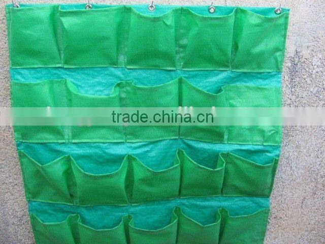Garden Wall Planter,Vertical Hanging Pockets,Hanging Plant Bags,20 pockets