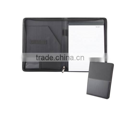 A4 ducument folder with zip 20 pages