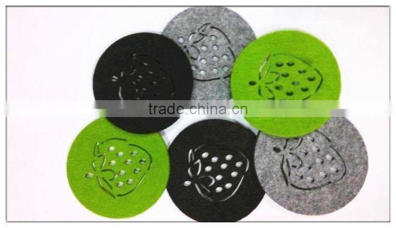 #14061911 new felt coaster in different colors