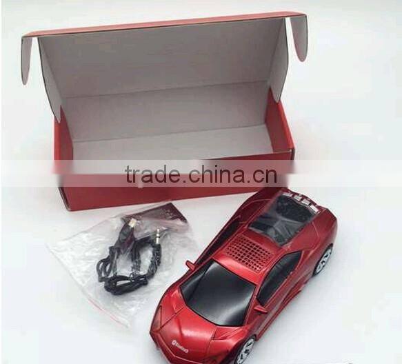 2016 Newest Car Shape Bluetooth speaker In Car Shape Support TF card Bluetooth Speaker