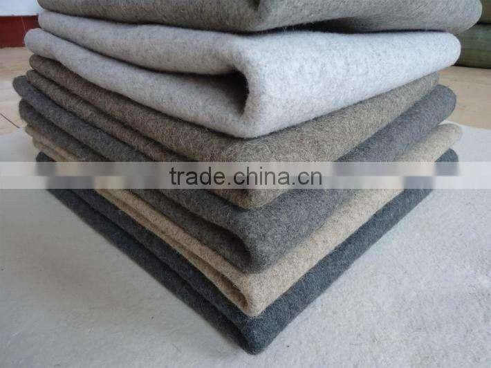 colorful needle punched wool felt