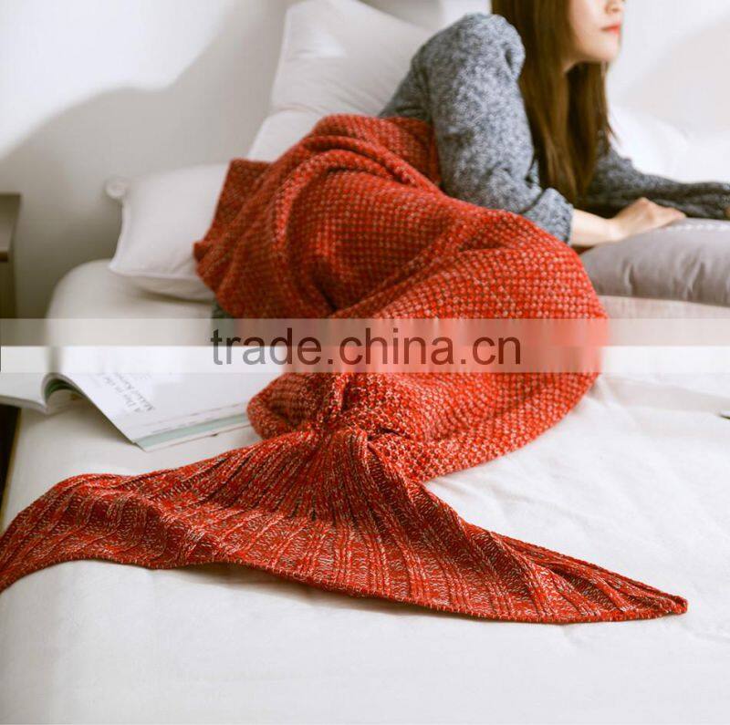 Mermaid Tail Blanket Snuggle Mermaid Blanket for adult Teens, Super Soft and Fashion Sleeping Bags All Seasons Sleeping Blanket
