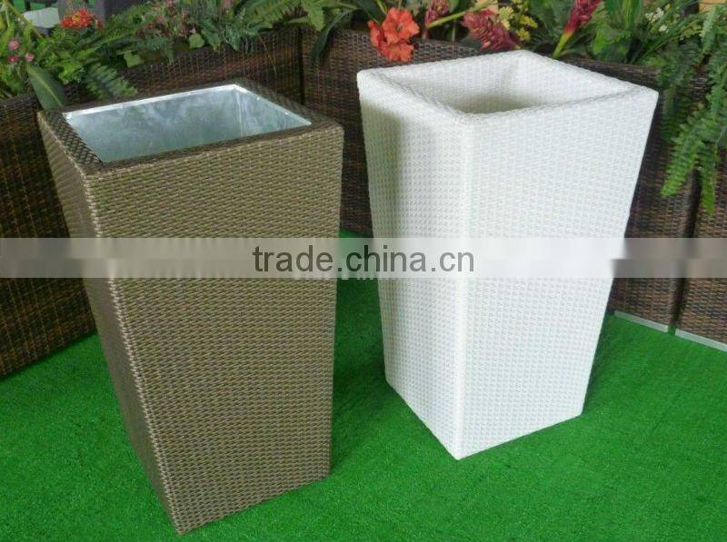 outdoor rattan T-durable flower pot FP-324A