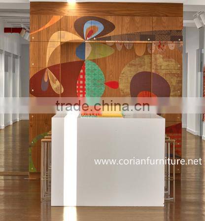 Stylish Shop & retail designer colorful cashier counter