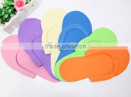 Hospital and nail salonhotel nail salon disposable EVA slipper for hotel,hospital and nail salon