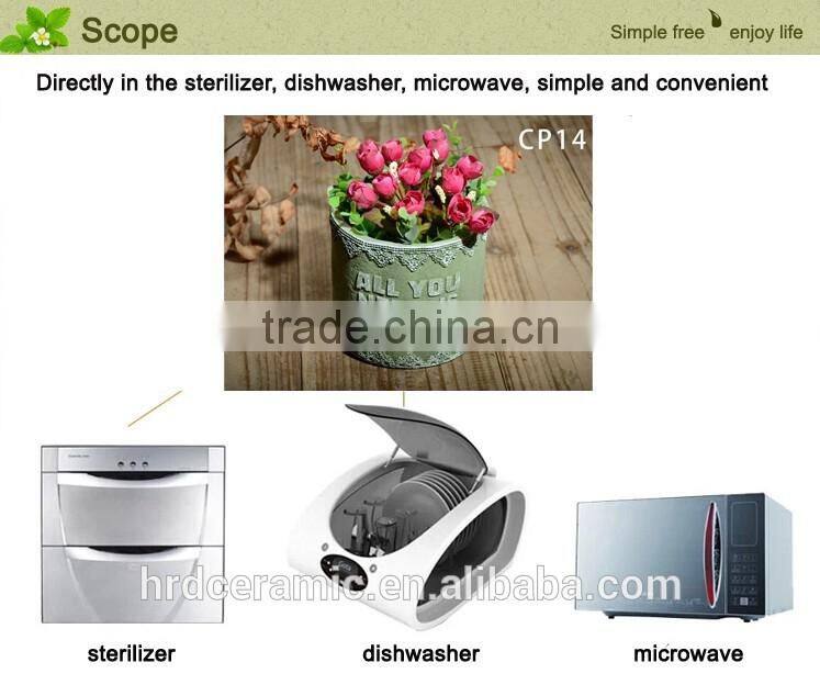 Hot sale indoor antique cement flowerpots & planters