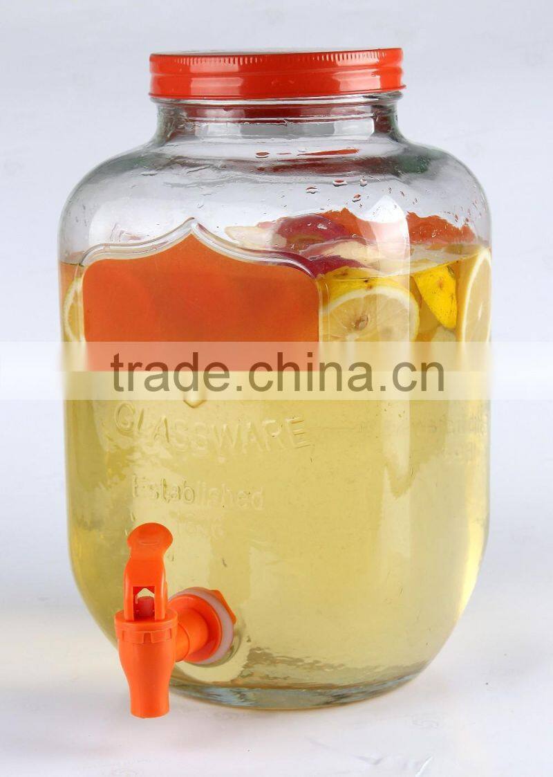 Best Party Use Skull Decal Dispenser Set with Lid and Tap