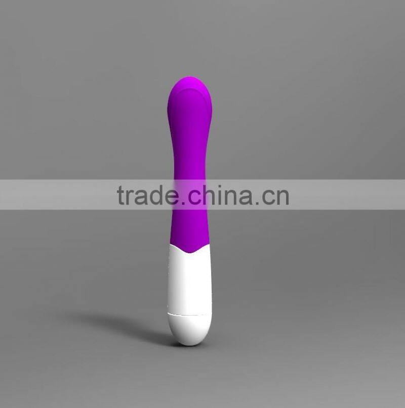 Silicone vibrating rod sex toy