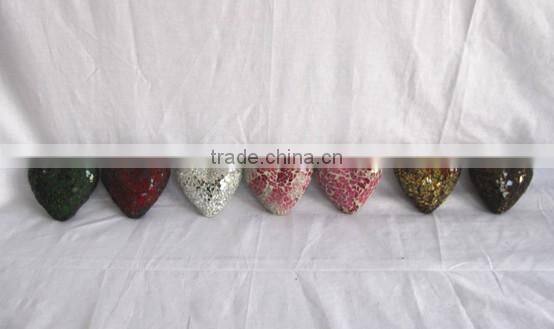 Color Mosaic Small Valentine Glass Heart Gifts