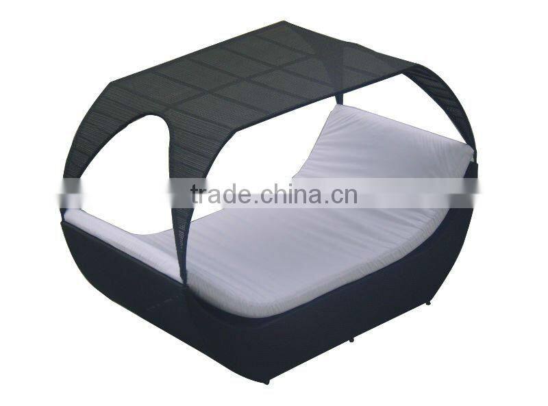 modern round chaise bed