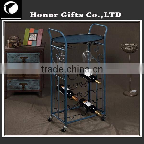 Wrought Iron Wine Racks Penguin Wine Holder