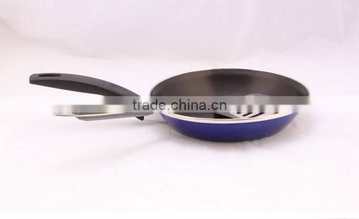 2014 High Quality Enamel Cast Iron Frying Pan