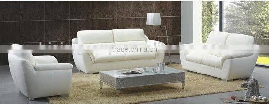 Bisini Genuine Leather Hotel Corner Sofa Set BG90489