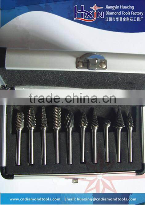 Tungsten Carbide Alloy Rotary Bur Set