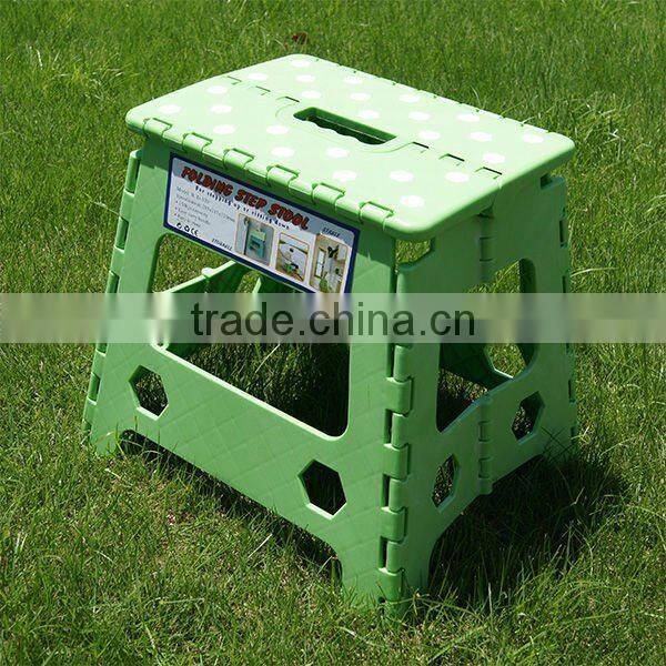 11 inch colored folding step stool