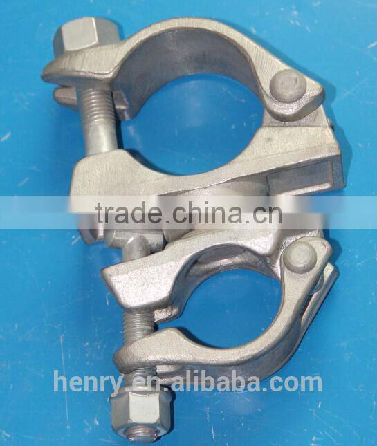 48.3x60 mm scaffolding swivel coupler for construction clamp