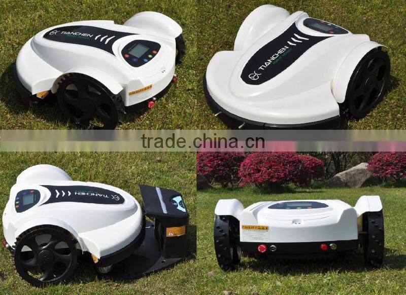 TC-158N robot lawn mower with LCD display + remote control