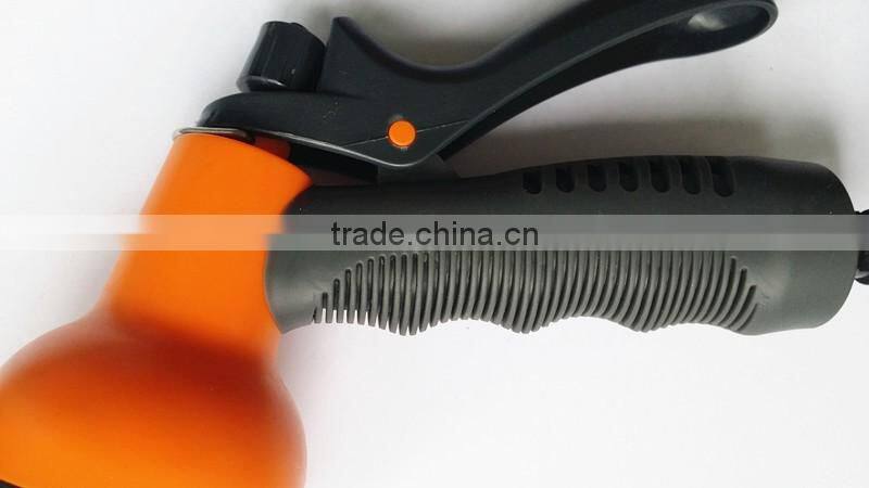 Hot sell product 8 functions of garden water spray hose nozzle