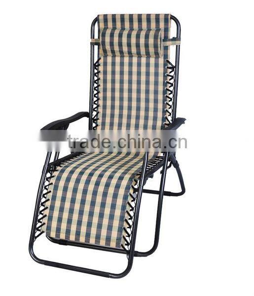 Stripe Color Folding Zero Gravity Recliner chair