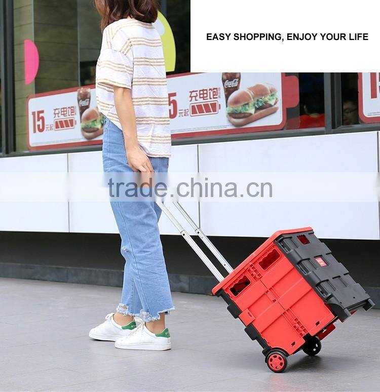 Lightweight Folding Hand Cart/Collapsible Wheeled Hand Cart