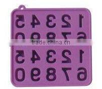 new arrive letter shape silicone ice cube tray