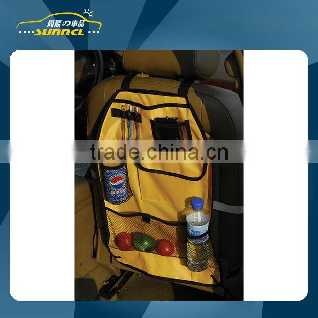 Children Design Back Seat Car Organizer for Tidy Toys , Snack