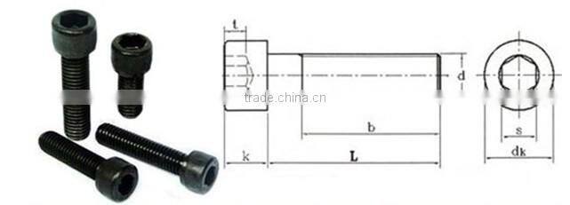 Low Price Of DIN7984 titanium hexagon socket thin head cap screws With Top Quality