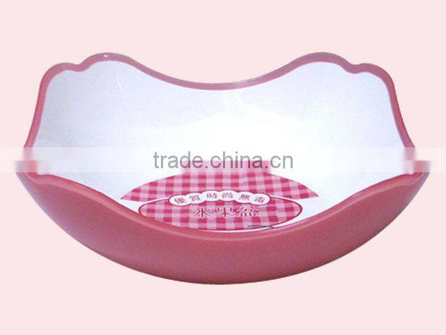 Square Fruit Dish Salad Bowl