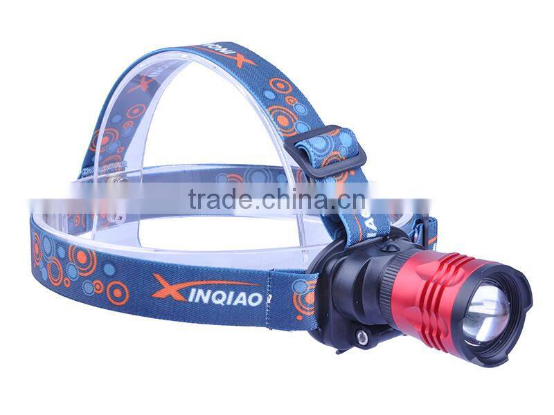 Newest FeiYing XQ80 XM-L T6 LED 1800Lm 3 Mode Rechargeable LED Headlamp Flashlight