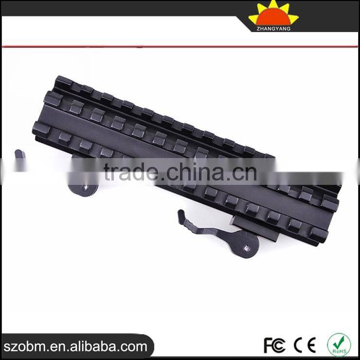 D0037 Quick Release Tactical Flashlight Laser Mount Weaver Adaptor