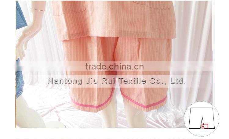 Pink/Blue Korean Style Sweat Steaming Clothes Striped Pajamas Unisex Tracksuit Plus Size Pajamas For Spa