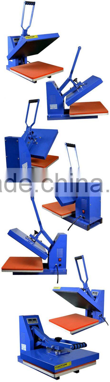 Most popular sublimation manual flat heat press machine 15x15