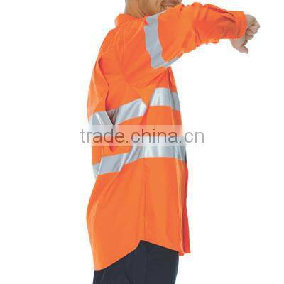 ZX OEM ODM high visibility 100%cotton shirtsafety shirtsgood quality wholesale safety shirts
