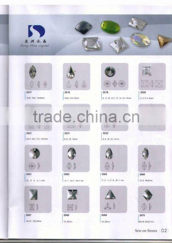 crystal fancy stone bead