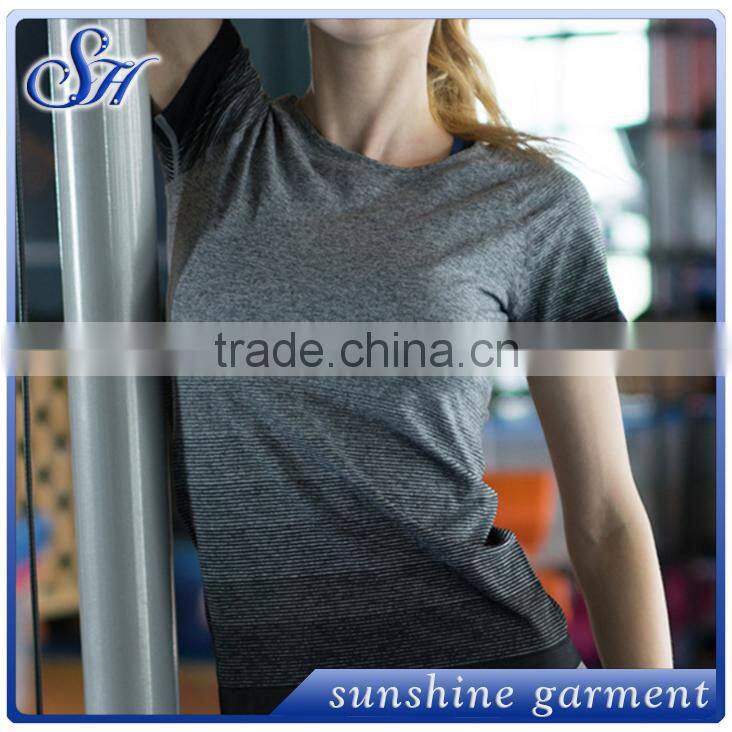 Summer Gym yoga fitness sports T-shirts
