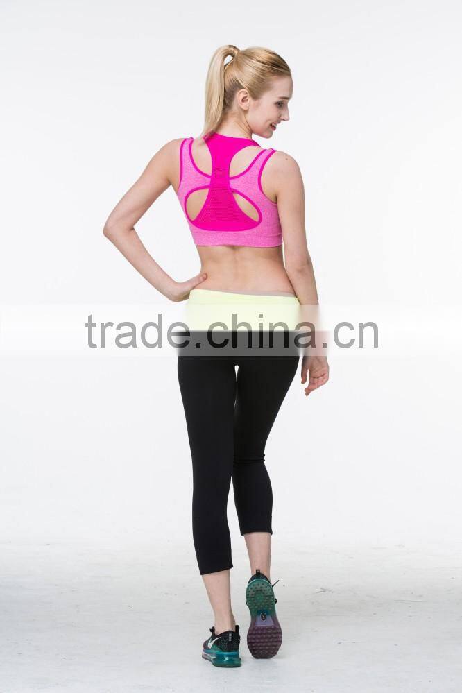 Run sports bra and shorts fashion style set sports wear hot outdoor sports wear