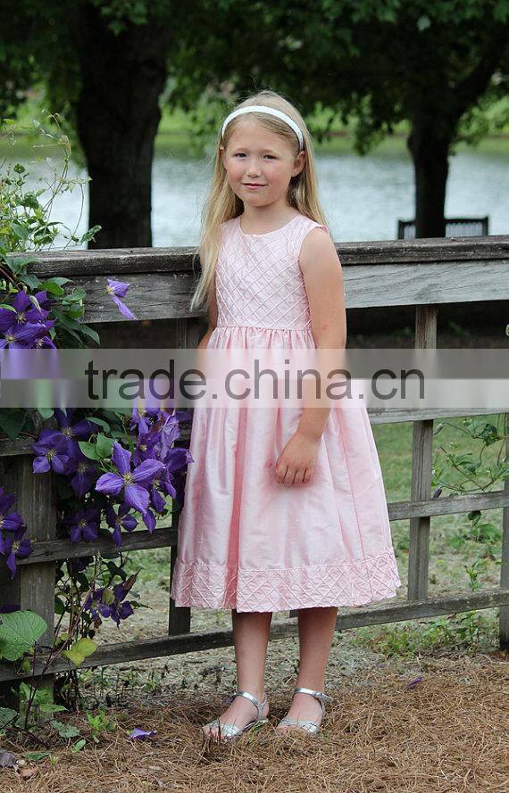 New Model 8 Years Dress Design Hand Made Girl Dress
